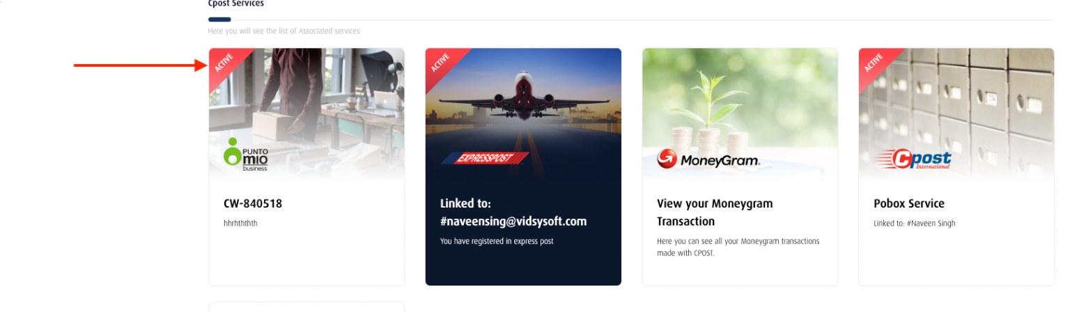 User Guide For Cpost Common Login | Cpost International